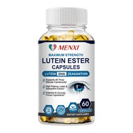 MENXI Eye Vitamins Lutein Zeaxanthin & Bilberry Extract - Supports Eye Strain Dry Eyes and Vision He