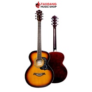 Kazuki KZ-39 สี Sunburt กีต้าร์โปร่ง Kazuki KZ39 Acoustic Guitar - เต่าแดง