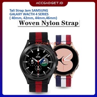 Tali Strap Jam Nylon Strip Samsung Galaxy Watch 4 40mm 44mm Watch 4