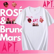 ROSÉ&Bruno Mars collaborate on new song 《APT》 printed on 100% pure cotton comfortable and wrinkle re