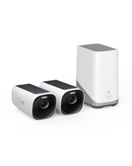 eufy Security eufyCam S330 (eufyCam 3) 2-Cam Kit, Security Camera Outdoor Wireless, 4K Camera with S