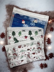 【奕綸台灣製】兒童平面防護口罩_聖誕節 (30入/盒)