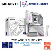 GIGABYTE Z890 AORUS ELITE X ICE DDR5 / D5 LGA1851 MOTHERBOARD COMBO ULTRA 5 245K / ULTRA 7 265K/265K