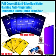 OPPO A6 A5 A5i A5X A3 A3 PRO A3X AG Anti Blue Matte Anti Fingerprint Full Tempered Glass