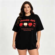 Women’s Streetwear Graphic Tee Casual Outfit CL+121