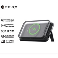Mazer Power Bank 20000mAh MagStand Magnetic Charge View Qi Wireless PD22.5W Power Bank 5 Years Warranty