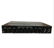 Pre amp digital echo car audio system