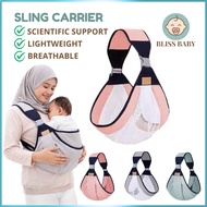 Bliss Baby Sling Carrier Baby Tempat Dukung Baby Kain Gendong Bayi Carrier Sling Gendongan Baby Siku