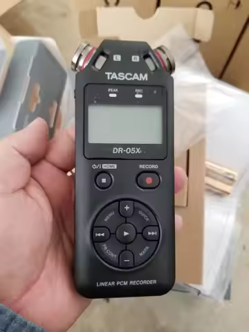 New Version TASCAM DR05x DR-05X Handheld Professional Portable Digital Voice Recorder MP3 Recording 