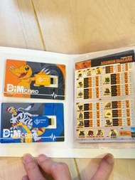 數碼暴龍 Digimon Dim Card Evolution File 12張 連咭簿