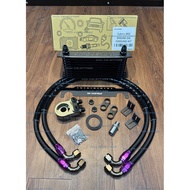 Subaru BRZ GT86 GR86 FA20 FA24 Engine Oil Cooler Kit SK CUSTOM 9 Row