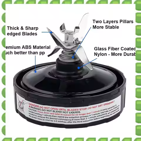 A04V 6 Fins Blender Blade Replacement For Ninja Pro Extractor Blade For Nutri Ninja Blender Parts Au