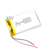 3.7V Polymer Lithium Battery043048 403048 600mah High Temperature Driving Recorder Battery GPS