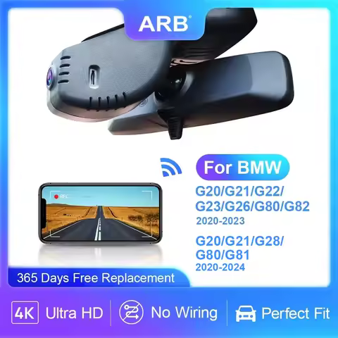 ARB 4K WiFi Dash Cam for BMW 3 Series G20 G21 & 4 Series G22 G23 G26, M3 G80, M4 G82, G28 G81, OEM S
