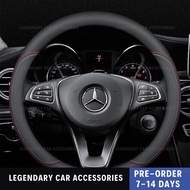 Mercedes Benz C180 C200 C300 W206 C Class B200 Class AMG Nappa Leather Steering Cover Nappa Wheel St