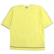 愛馬仕 (HERMES) 23SS 31-5730 男士T卹，黃色，L碼，義大利製造，正品，圓領短袖，100%純棉，成色極佳。