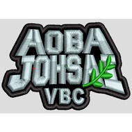 Aoba Johsai Embroidered patch