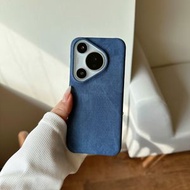 高級感小眾ins藍色牛仔半包硬殼適用OPPO手機殼OPPO新款x7創意vivox100防摔保護套女-深藍色 vivo X100