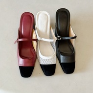 LaSoledad studios the Palermo heels trending shoes comfy block heels