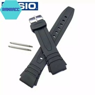 Casio watchTALI AW-49 AW49 AW 49 RUBBER STRAP CASIO AW 49H FREE PEN BLACK