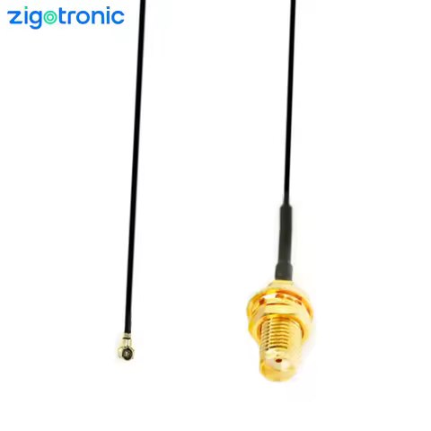 MHF4 UFL to SMA Female 0.81mm Coax Cable U.FL IPX4 IPX1 1.13 Pigtail Jumper for Network Card Radio A
