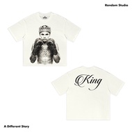 Random Studio Boxy Oversized Tshirt Heavyweight 16s Sport Series Ryan King Garcia White