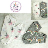 Rainbow Unicorn Socks
