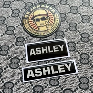 Ashley Sound Audio Speaker Emblem Sticker Small Embossed
