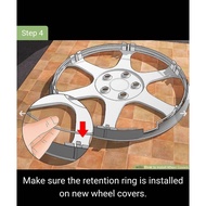 UNIVERSAL CAR WHEEL COVER/CAP DESIGN - 3533 FIT FOR RIM 14'' INCH 4 PCS PER SET *READY STOCK*