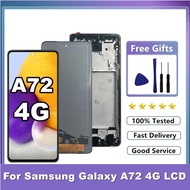 6.7'' A72 AMOLED Screen For Samsung Galaxy A72 A725 LCD Display Touch Screen Digitizer Assembly For 