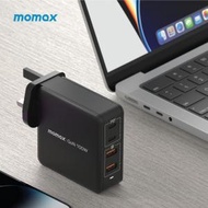 MOMAX - ONE PLUG GaN 100W 四輸出快速充電器 黑色 UM23AUKD