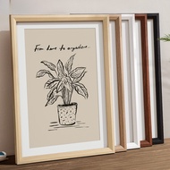 [48H Shipping] Photo Frame A4Wall-mounted picture frame mounting dimensions a3Outer Frame8k Puzzle F