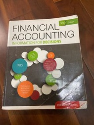 Financial Accounting: Information for Decisions IFRS會計原文書