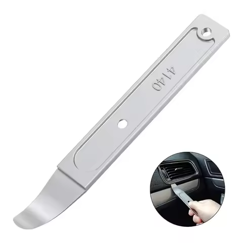 4140 Metal Pry Bar Car Trim Panel Removal Tool Stianless Steel Metal Mini Pocket Prybar Tool for Aut