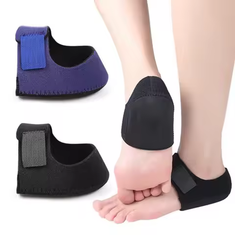1 Pair Heel Cushion Gel Heel Cups for Heel Pain Plantar Fasciitis Heel Pads Great for Aching Feet Te
