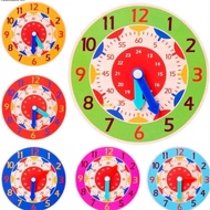 Clock for Kids Educational Wooden Toy Clock for Kids Montessori Manipulative Early Education
