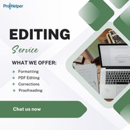 Professional Editing Service (Formatting, PDF Edit, Corrections & References)