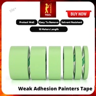 Tile+ Painter Tape Masking Tape for Wall Straping Cat Dinding Rumah 15 meters