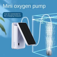Solar oxygen pump, aquarium fish farming, solar oxygen pump, USB rechargeable oxygen pump oxygen pum