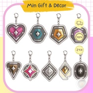 Valorant Cypher Game Keychain - Free custom designed keychain with Valorant Cypher theme