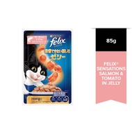 FELIX SENSATIONS JELLIES Salmon & Tomato 85g