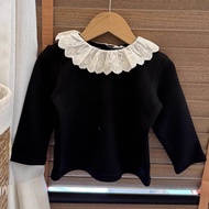 Girls Vest 2025 Jacket Children's Clothing Children's Western Style Sweet Furry Round Neck Cotton Pa