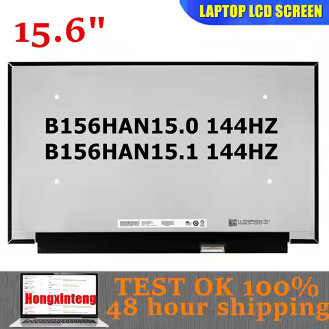 B156HAN15.0 B156HAN15.1 Original 15.6INCH Laptop LCD screen FHD 40PINS 144HZ Matrix LCD Screen WORK 