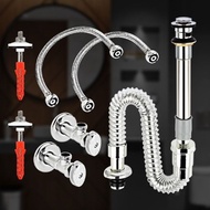 D-Washbasin attached sewer pipe facility stand hose self-replacement outlet trap product pop-up drain stopper water pop-up eye plumbing