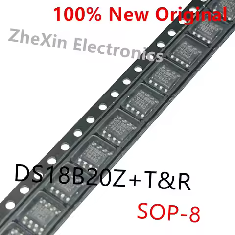 10PCS/Lot DS18B20Z+T&R DS18B20 、DS18B20U+T&R 18B20 、DS18B20+ TO-92 New digital temperature sensor ch