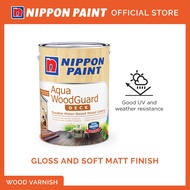 Nippon Paint Aqua WoodGuard - Gloss - Tinted/Natural - 1L/5L