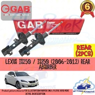 LEXUS IS250 / IS350 (2006-2012) GAB SUPER GAS SHOCK ABSORBER REAR 2PCS