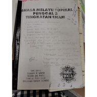 bahasa melayu topikal penggal 3 tingkatan enam stpm bm sem 2