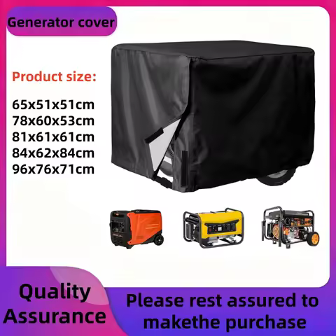 UFDTHCJH Generator Cover for Generac GP9500E 9500W-7500W, Water-Resistant Outdoor Storage Cover for