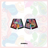 LV Ballers Mesh Shorts for Men - Gameball style with Tropical Design